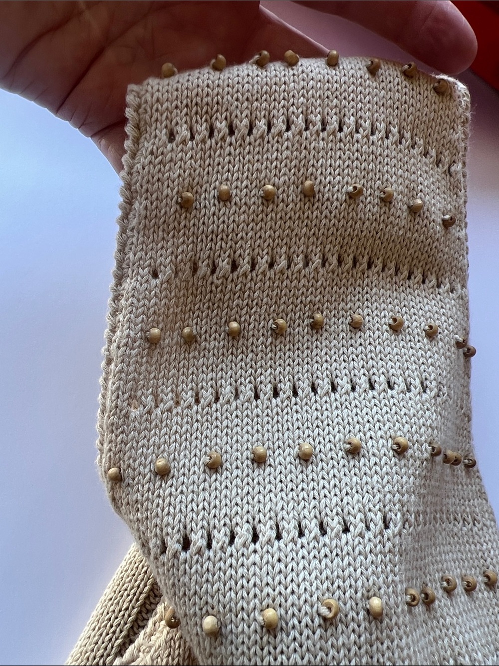Liz Claiborne Beige Knit Sleeveless Vest - Picture 11 of 15